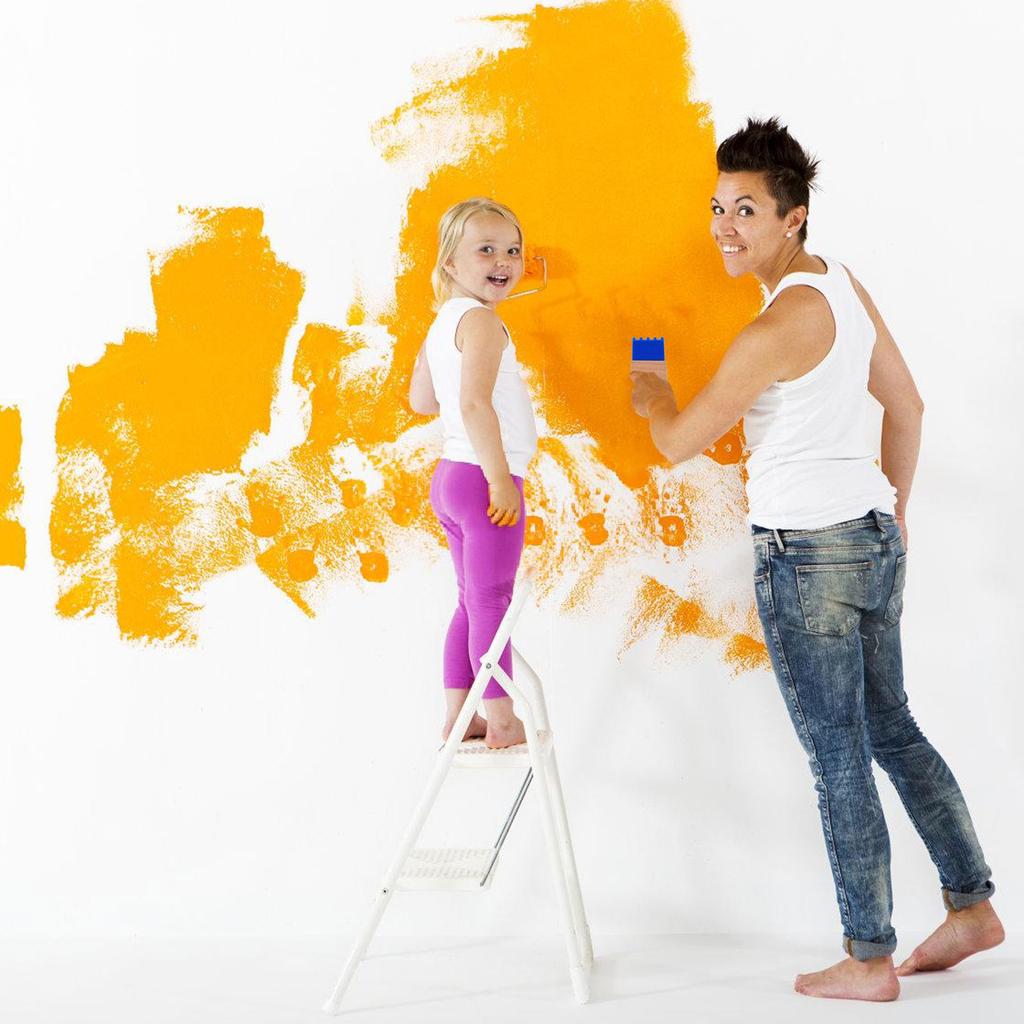 3 Pieces Professional Texturing Combs Set Portable for Stuccos and Plasters With Sturdy Plastic Materials Plastic Handle