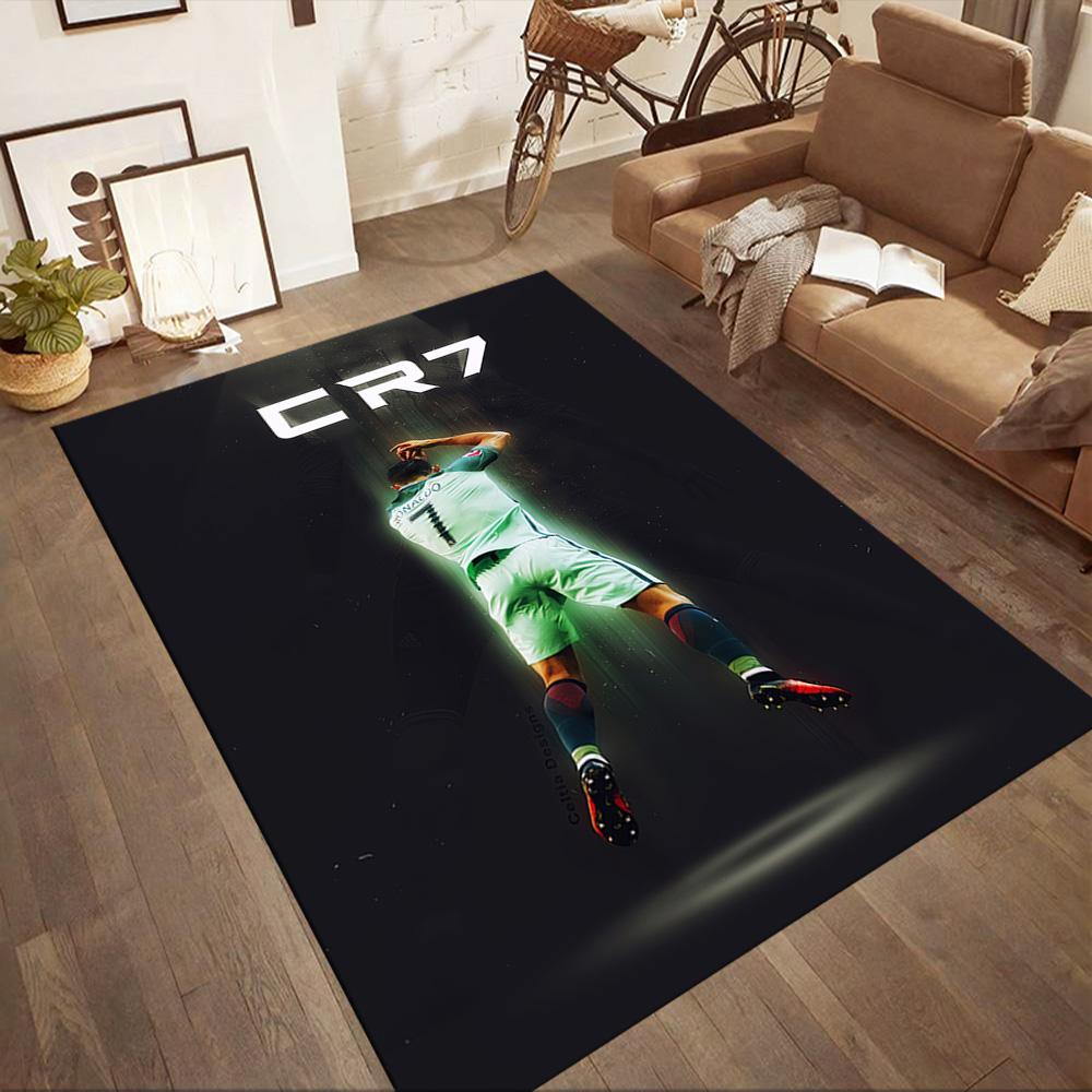 Cristiano Ronaldo Area Rug Perfect For Entryway Game Room Outdoor Study Room Antislip Carpet Office Home Decor Perfect Birthdaychristmas Gift Idea