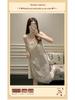 2026 Summer Women's Cloud Cotton Nightgown with Chest Pads, Princess Style Camisole Loungewear.