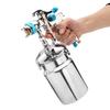 H887 1.7mm 1000ML Professional Gravity Feed Spray Gun Airbrush Nail Kit Stainless Steel Nozzle Auto Cars Painting Pain