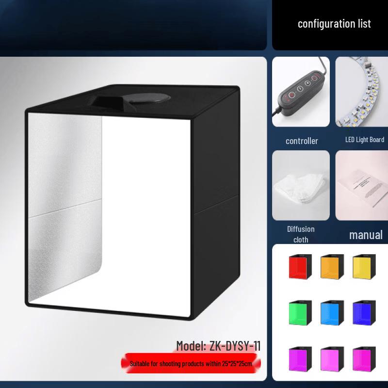 OLOEY Nova 40CM Dimmable LED Photo Studio Softbox