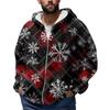 Men'S  Winter Zipper Hooded Fleece Sweatshirt With Patch Pocket Casual Jacket