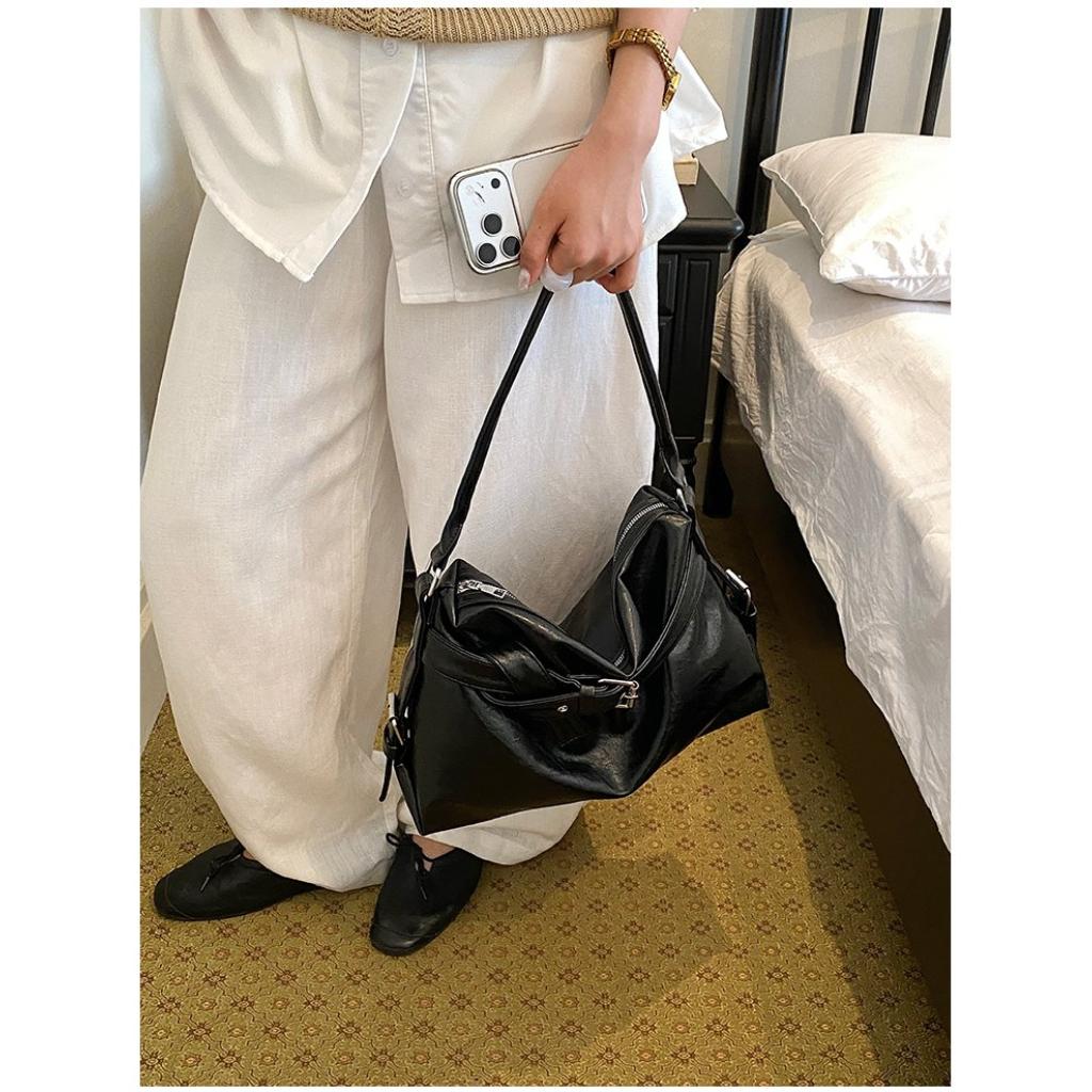 Xeie Thuk Borsa Hobo Unisex PU Tracolla Regolabile Quotidiana Casual