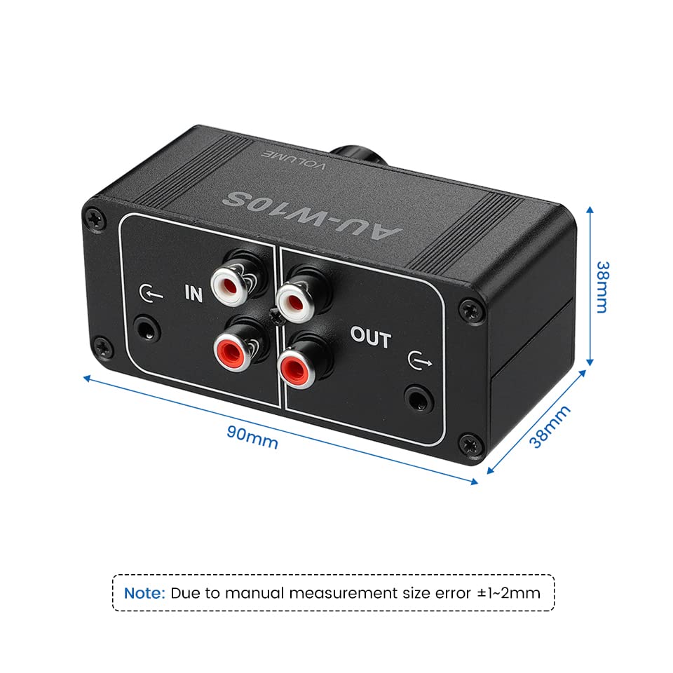 Amplificator Stereo Volum Controler Muzică Placă de Control Audio Ajustor pentru Bass Treble Home Theater 3.5mm & Control, Difuzoare,