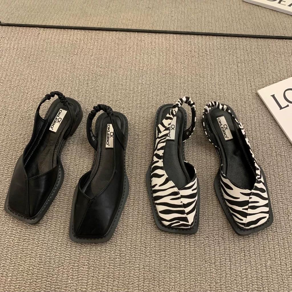 Baotou Sandalen Damen Sommer Oberbekleidung Mode Französisch Koreanisch Super Fee Damen Flache Römerschuhe