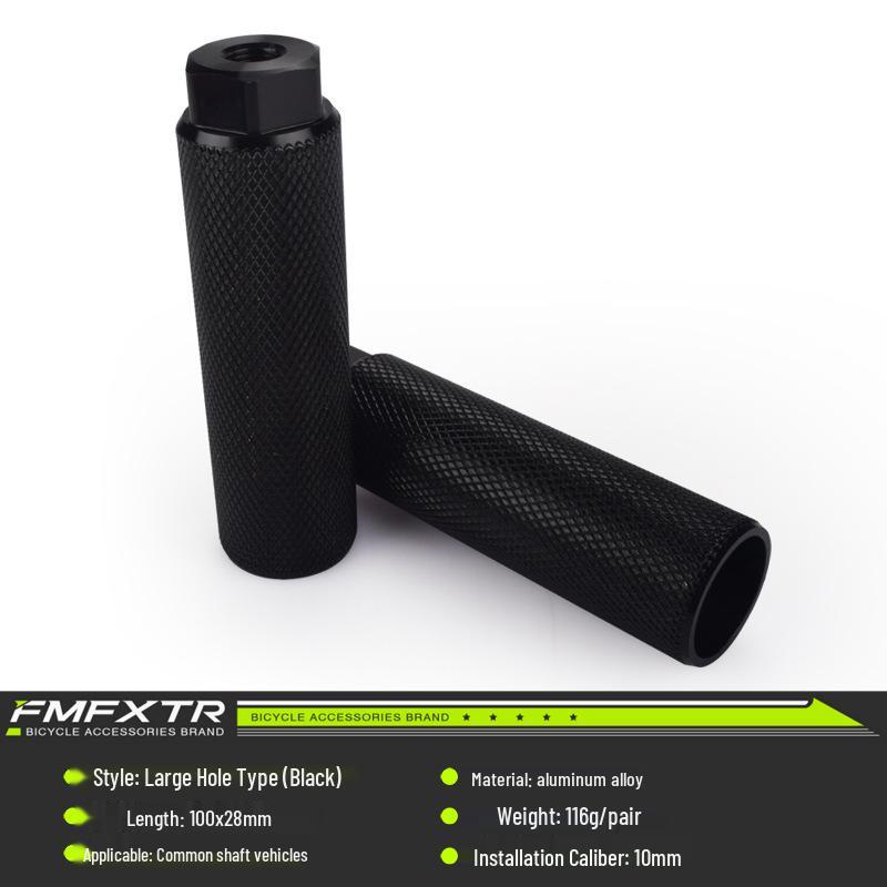 Universal Bicycle Rear Footpegs & Seat Pedals with Rocket Launcher Design Pair