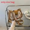 Modern Pu Pearl Chain Crossbody Bag With Magnetic Closure For Daily Casual Use