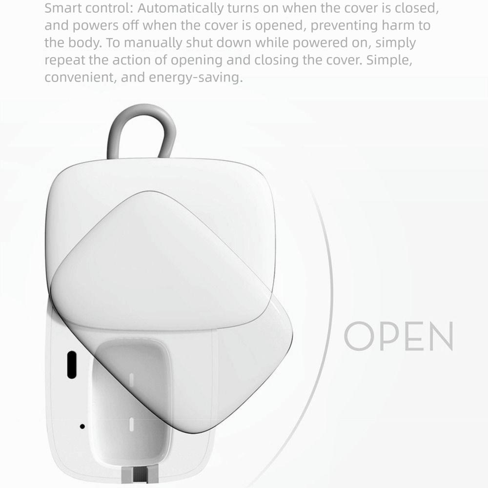 Drying UV Toothbrush Sanitizer with Hanging Rope Travel Toothbrush Covers Holder Earrings