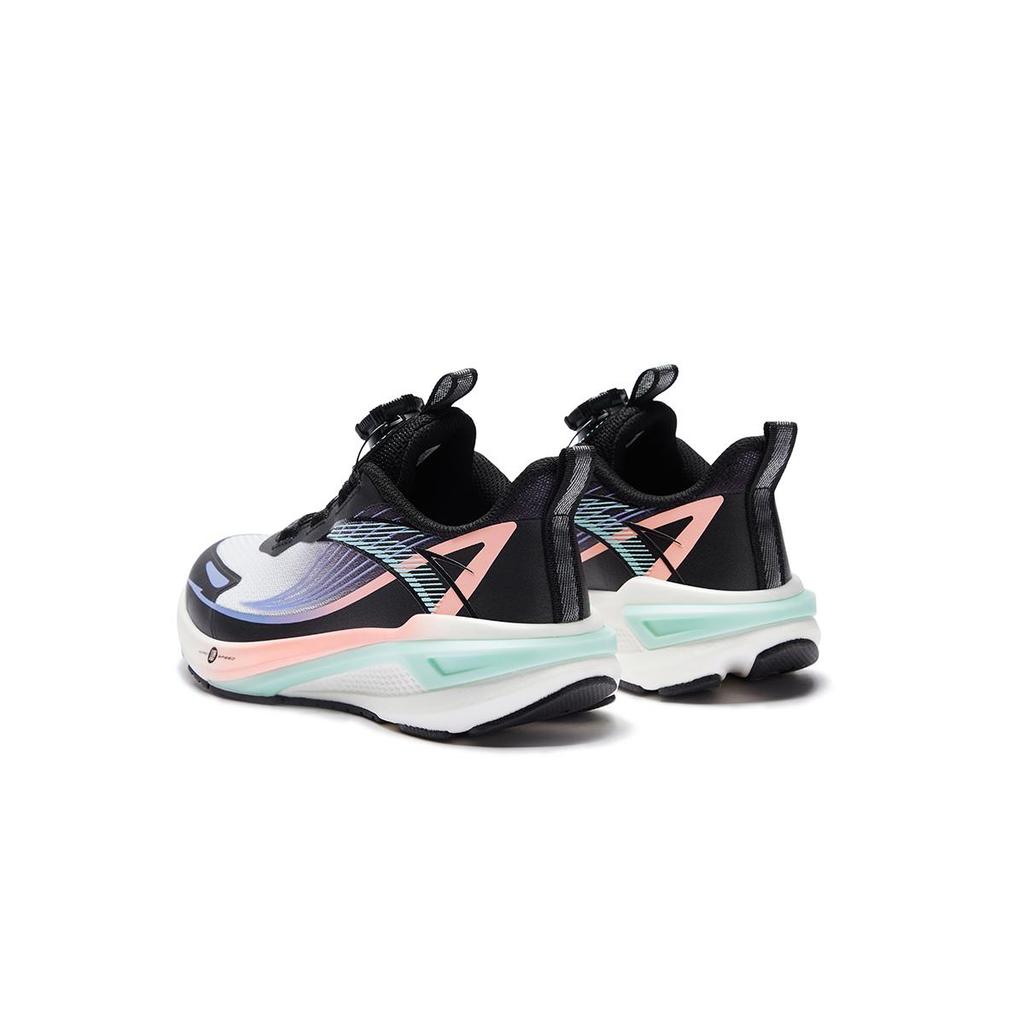 Anta Kids Running Series Comfortable Fashion Sports Shock Absorption Wear Resistant Low Top Running Shoes Kids sneaker Black 322445522U-3