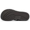 HOBIBEAR Wide Toe Shoes Boys Girls Barefoot Zero Drop Sneakers Hook Loop Artificial Leather Mesh Breathable Shoes for Big Kids