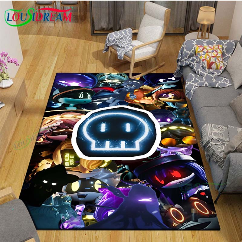 Hot Cartoon Murder Drone Floor Mat INS Style Soft Bedroom Floor House Laundry Room Mat Anti-skid Household Carpets Gift