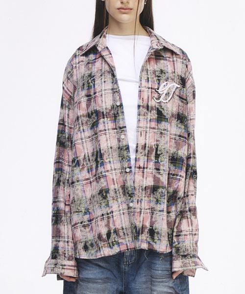 Greatest Washed Shirt Pink Free