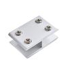 Wall Mount Glass Clip Holder Anti-Rust & Corrosion Resistant Use for Balcony Railings Offices WWO66