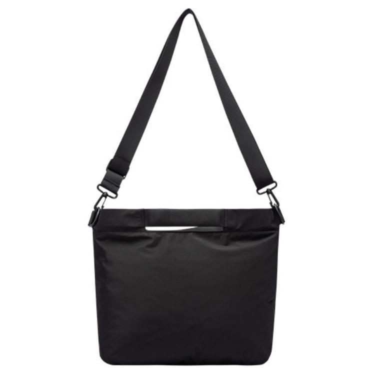 New Anta Life Collection Fabric Crossbody Bag, Shoulder Bag Unisex Black/Light Khaki 192518142