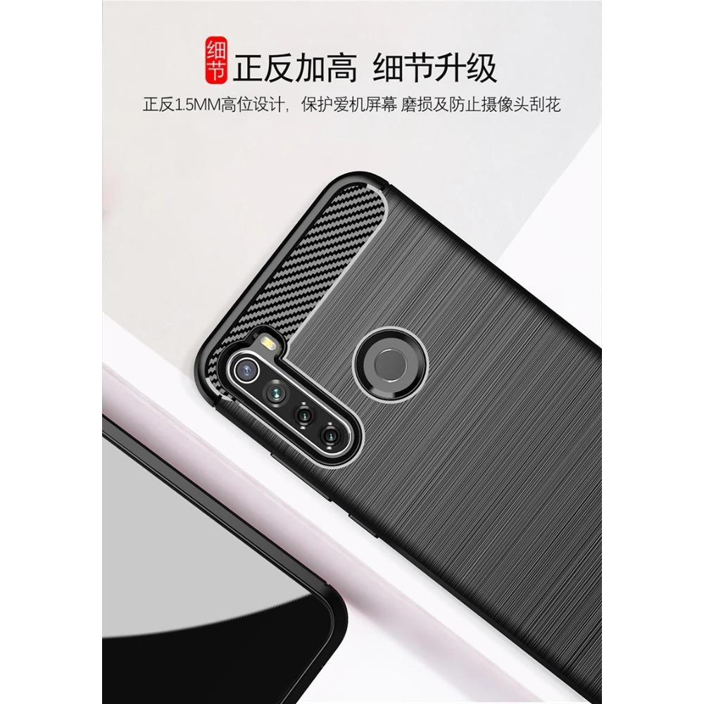For Xiaomi Redmi Note 8T Case Redmi 10 9T 9A X3 M3 Silicone Carbon Fiber Cover For Redmi Note 11 Pro Case For Redmi Note 11 Case
