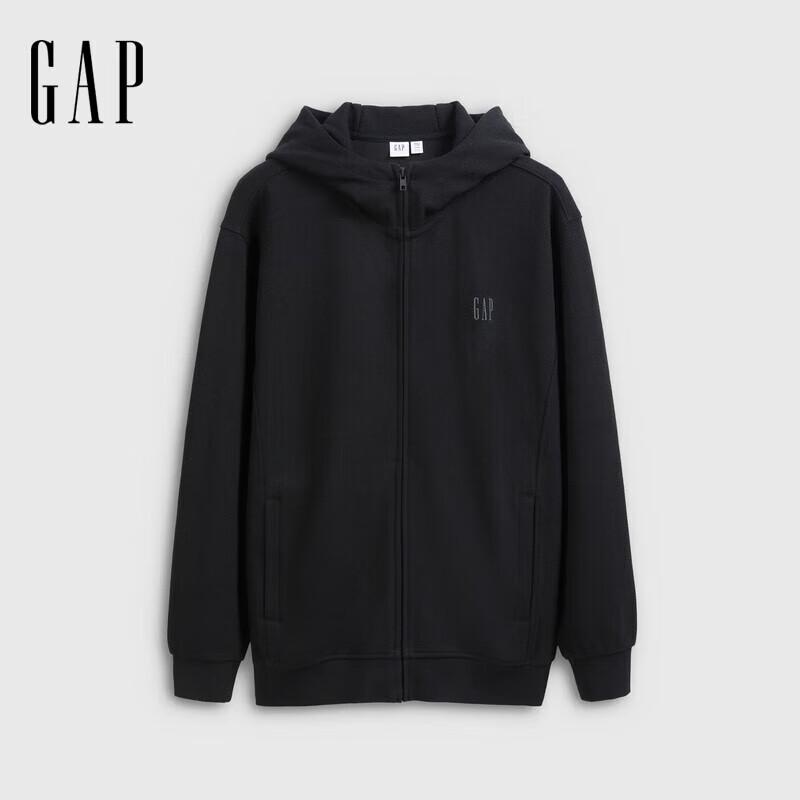 

GAP Unisex Logo Heavy Twill Zip-Up Hoodie L