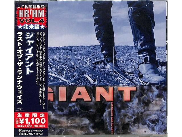 

[CD] Last of the Runaways Limited Edition Giant UICY-79792 HR/HM VOL.4 Metal NEW