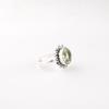 Green Amethyst Gemstone 925 Solid Silver Jewelry Handmade Engagement Girls Ring RR-7-48