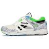 Reebok Ventilador Vintage Og Confortável Durável Tênis de Corrida Sapatos Masculinos Cinza Branco V61923