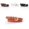 Slim Womens Fashion Belt With Classic Pin Closure For Business Use