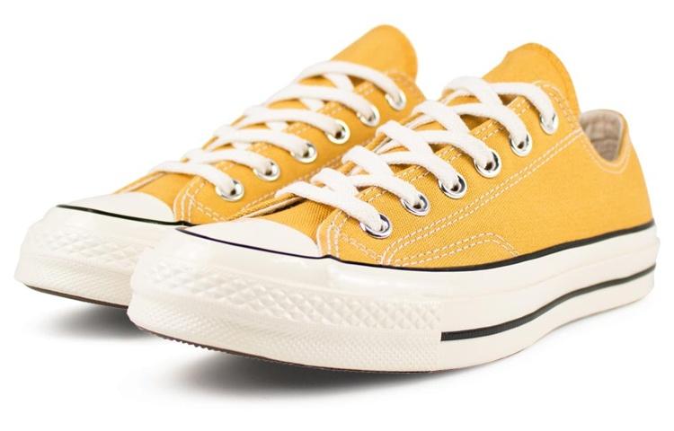 Men's Sneakers Converse Chuck Taylor All Star 1970s Vintage Low Top Canvas Shoes Unisex Yellow