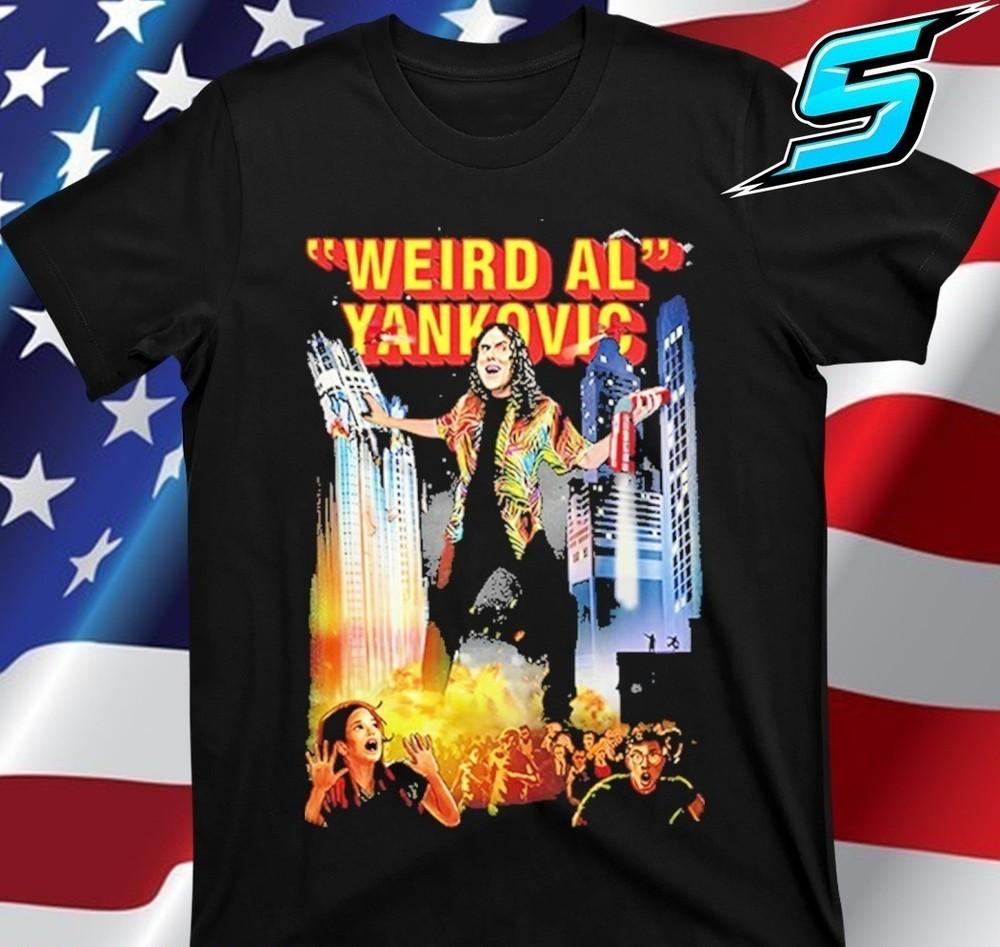 Weird Al Yankovic Bigger Weirder Tour2025 T Shirt MEN S-5XL 16D184 Unisex T-Shirt XL