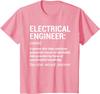 Electrical Engineer Definition Funny Engineering T-Shirt