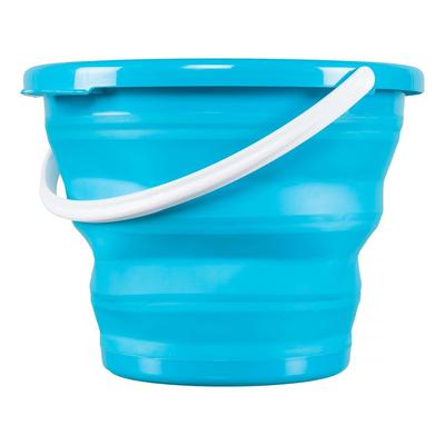 10L FOLDABLE BUCKET, BLUE, MADE OF PLASTIC, for the Garden