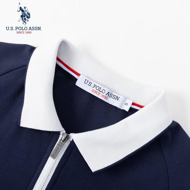 U.S. Polo Assn. Dámské ležérní polo šaty áčkového střihu