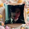 K-Kim Ji H-Hoon Pillow Case Pattern Printed Pillowcase for Living Room Sofa Cushion Cover & Bedroom Decor