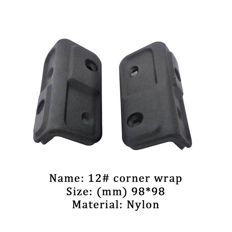 Anti-Collision Angle Protection Speaker Accessories 98*98 Right Angle 4-Hole Package Corner Two Nylon Angle Protection