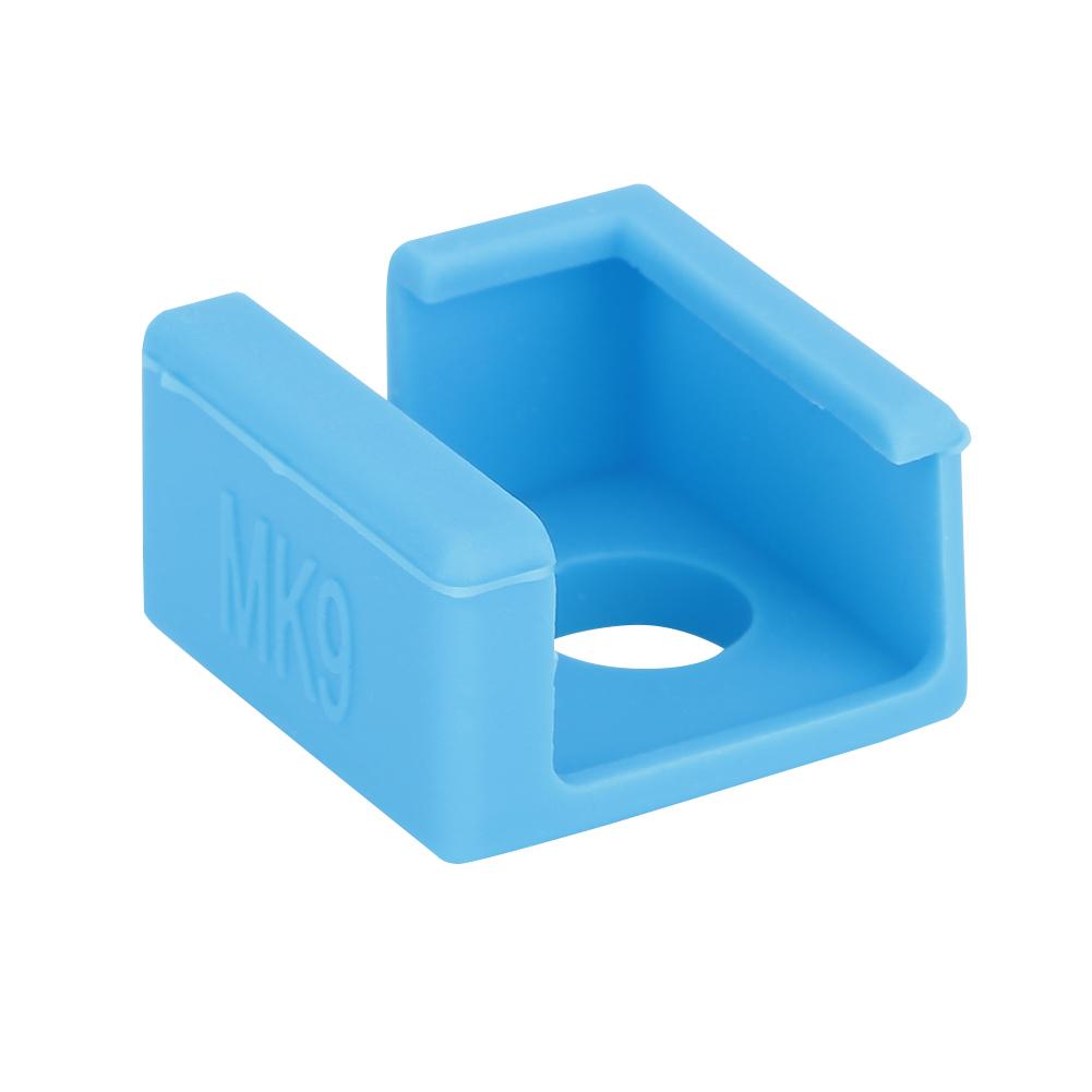 5pcs Heating Block Insulation Silicone Sleeve for Creality CR-10CR10SEnder 3 MK7 MK8 MK9Blue