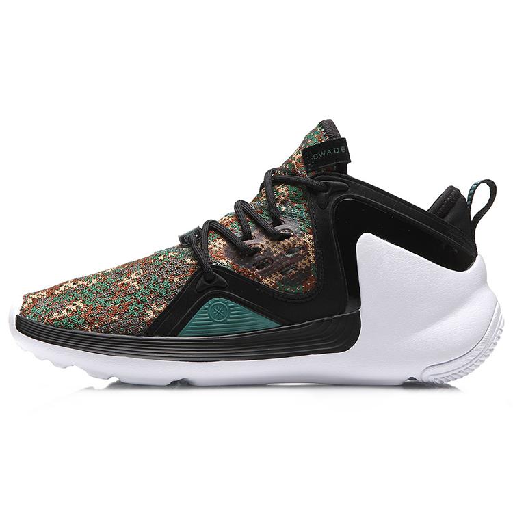 

New LiNing APOSTLE Light Cushioning, Slip Resistant, Abrasion Resistant Support Mid Top Basketball Shoes Unisex Green Black ABCM063-3 44