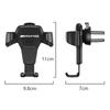 Car Phone Holder Gravity Sensing Auto Grip Universal Bracket For Benz AMG W213 W214 W221 W222 Smart GLK GLE A B C E S Class A180