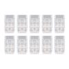10pcs 8mm COB LED Strip Connector Transparent Strip To Wire Connector  For School