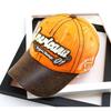 Cappellino da Baseball Ricamato con Lettere 3D Cappellino da Baseball Universale Vecchio Splicing alla Moda e di Tendenza Cappello da Sole per Sport all'Aperto