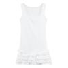Sweet White Spice Girl Suspender Dress Summer Slim Fit Unique Versatile Waist Lotus Leaf Cake Ballet Short Skirt