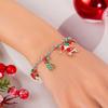 Snowflake Merry Christmas Bracelet Snowman Santa Claus Hand Chain Creative Christmas Jewelry  Girl