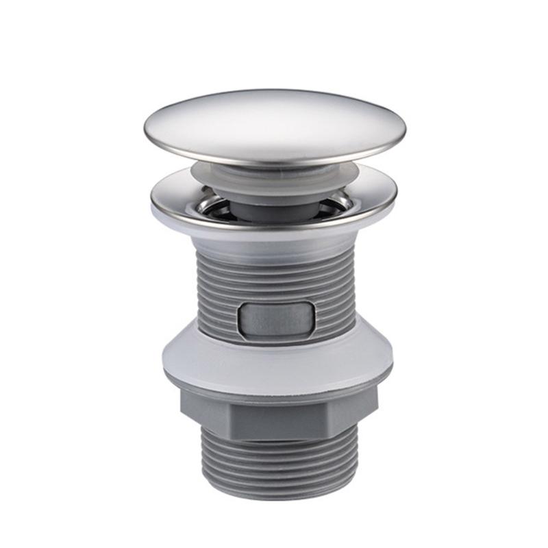 Universals Bathroom Sink Stopper Bounce Type Sink Drain Plug Basin Sink Drain Waste Stopper for Basin Drain Holes 1