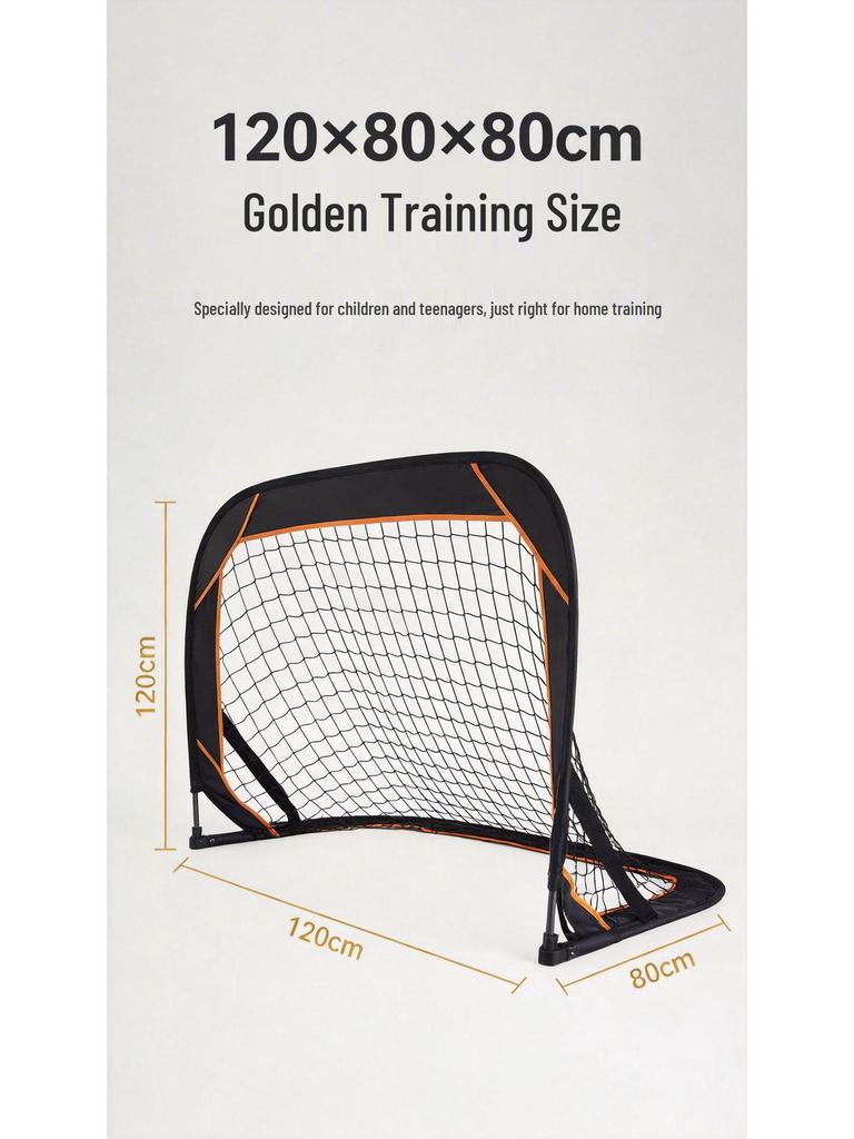 Kids' Portable Multi-Purpose Folding Soccer Goal for Indoor/Outdoor Use