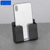 1PC Phone Shelf Self-Adhesive Cell Phone Remote Control Storage Shelf Wall Bedside Adhesive Shelf Bathroom Accessories