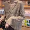 Spring Thin Long Sleeve Hollow Casual Knitted Sweater Women Elegant Solid Fashion Loose Pullover Sweaters Women Summer New Slim Simple Knitwear 26590
