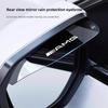 2 Stück Auto Rückspiegel Regenblende Augenbrauen Auto Zubehör für Mercedes Benz AMG W204 W205 W203 W211 W212 W213 W201 W210 W124