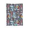 The Nightmare Before Christmas Flannel Blanket Jack And Sally Throw Blankets for Bed Sofa Couch 200x150cm Rug Piece,