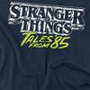 Stranger Things: Tales from Â´85 Unisex Adult Two Tone Logo Long-Sleeved T-Shirt