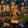 Sasquatch Solar Garden Light, Sasquatch Statue Solar Light with Stake, Outdoor Waterproof Pathway Light for Yard Patio Lawn Porch Decor
