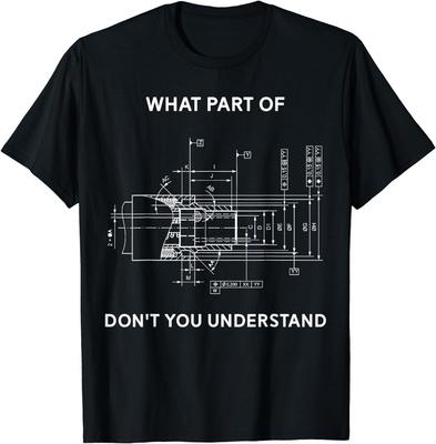 Lustiges Ingenieur-T-Shirt - Maschinenbau-Geschenk Unisex-T-Shirt