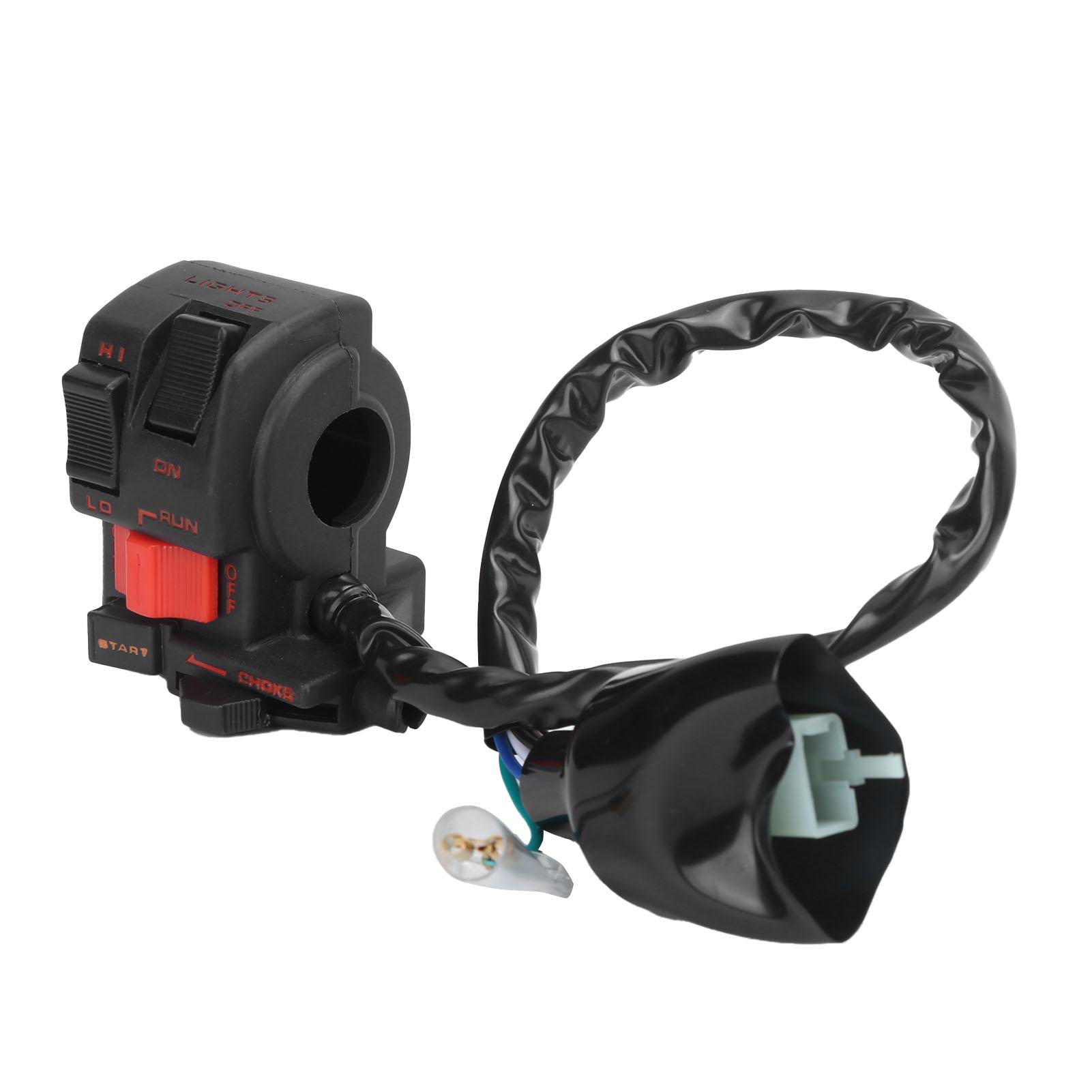 

Handlebar Switch Light Hi Low Control Engine Start Stop Replacement for Honda ATC250 250SX 1985 1987