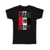 Gift T-Shirt : Made In Egypt Flag Retro Artistic Egyptian Expat Country