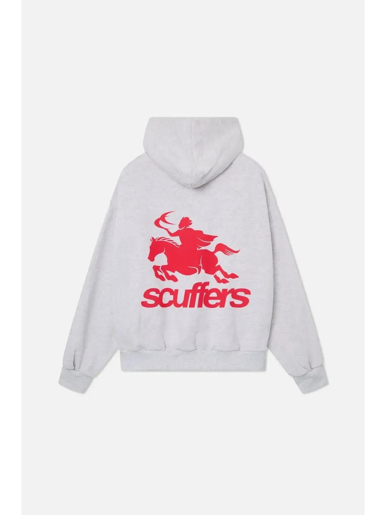

Худі з логотипом Scuffers: Жіночий готичний чорний надлегкий світшот XS